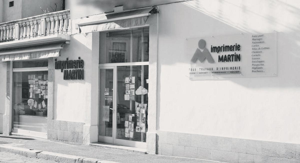 L‘imprimerie Martin à Béziers